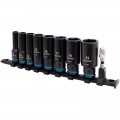 Makita E-22997 - 9PC XPS 3/8” Drive Deep Socket Set 